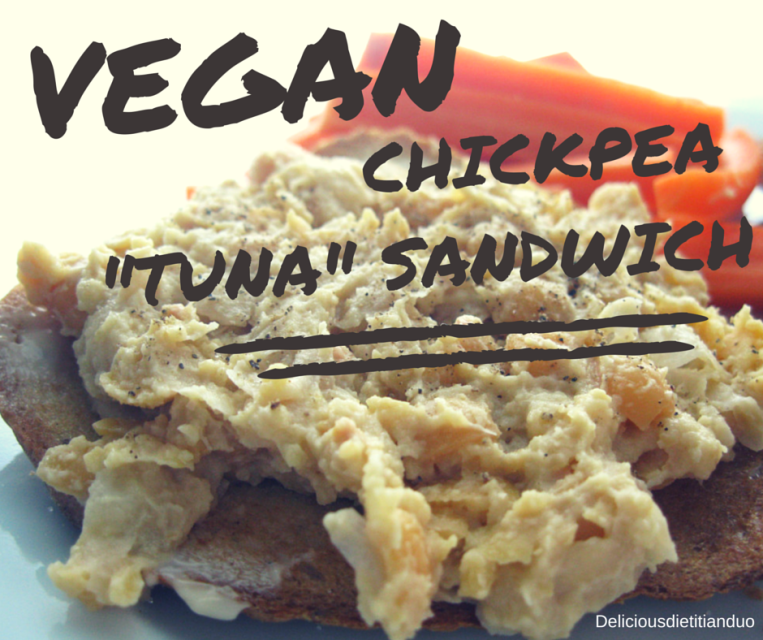 Vegan Chickpea Tuna Sandwich
